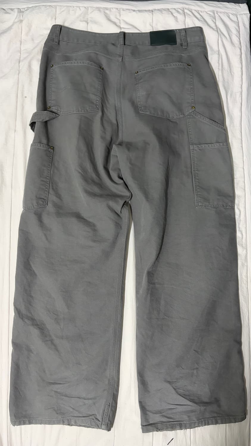 언더마이카 카펜터 팬츠 카키 그레이 1 상품이미지3