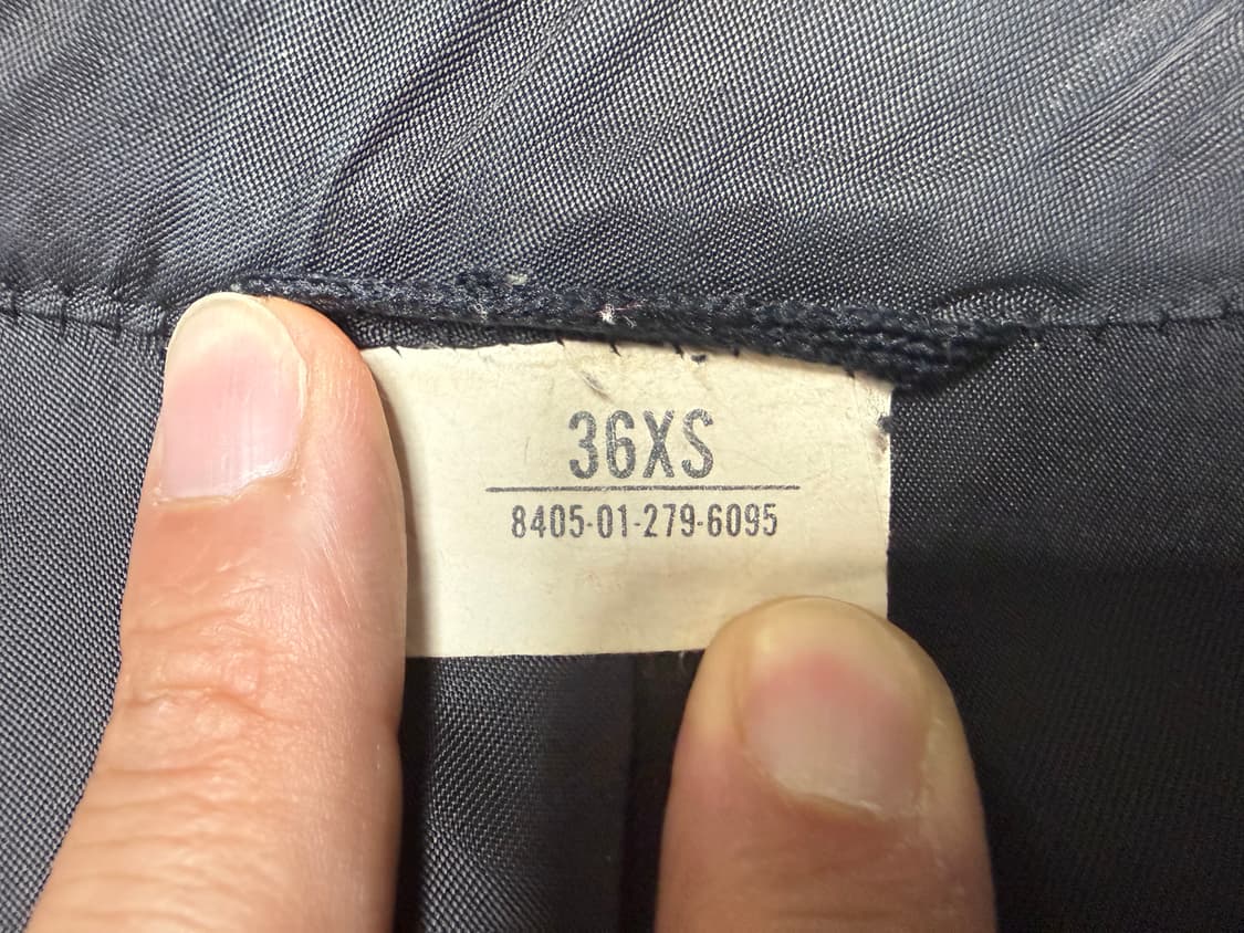 [XS] USMC 블루드레스 미 해병 정복 나폴레옹 자켓 상품이미지10