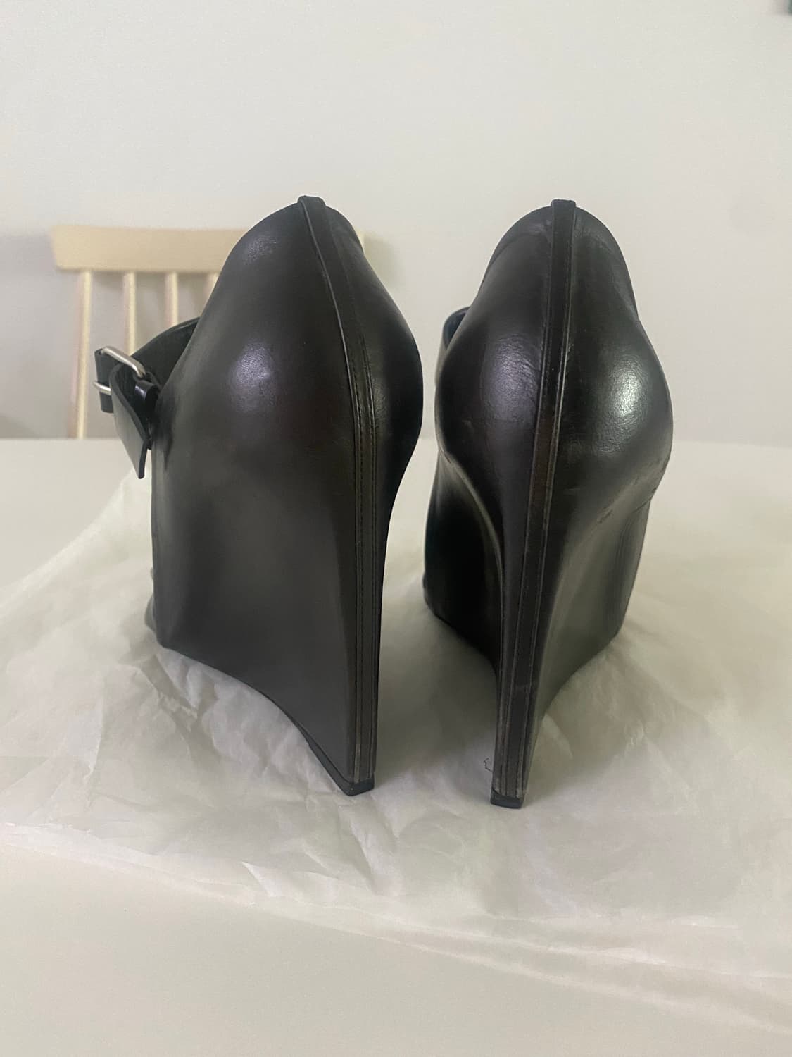 Balenciaga 스터드 웨지힐 상품이미지5