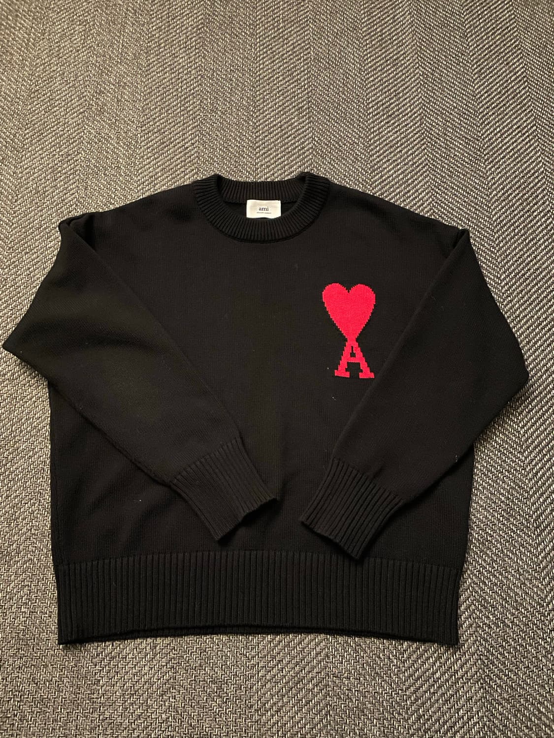 [L] 아미 빅하트 인타르시아 니트 상품이미지1