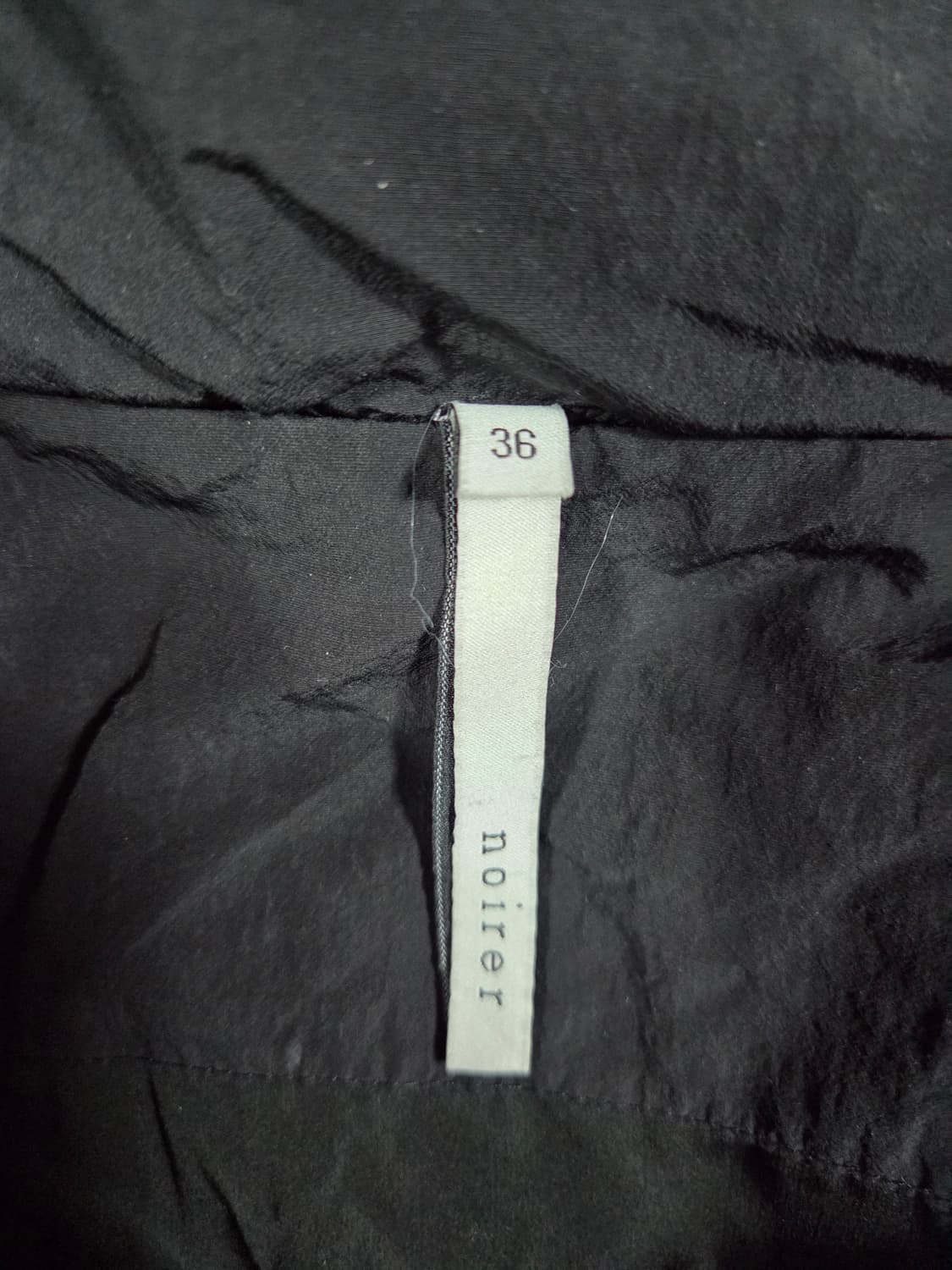 노이어 크롭 레이어드 푸퍼 자켓 36사이즈 상품이미지7