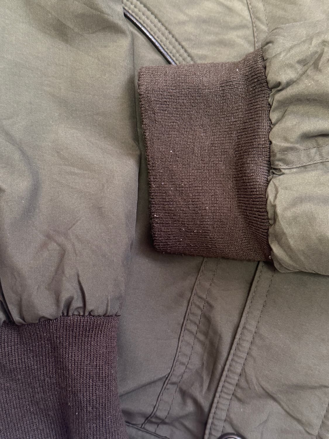 Bayronald 카키 자켓 상품이미지5