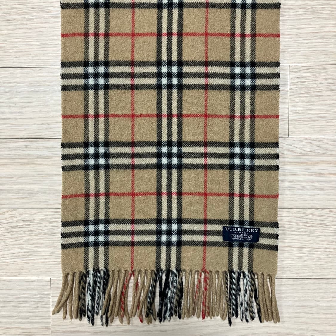 [정품] 버버리 베이지 노바체크 램스울 머플러 (burberry) 상품이미지4