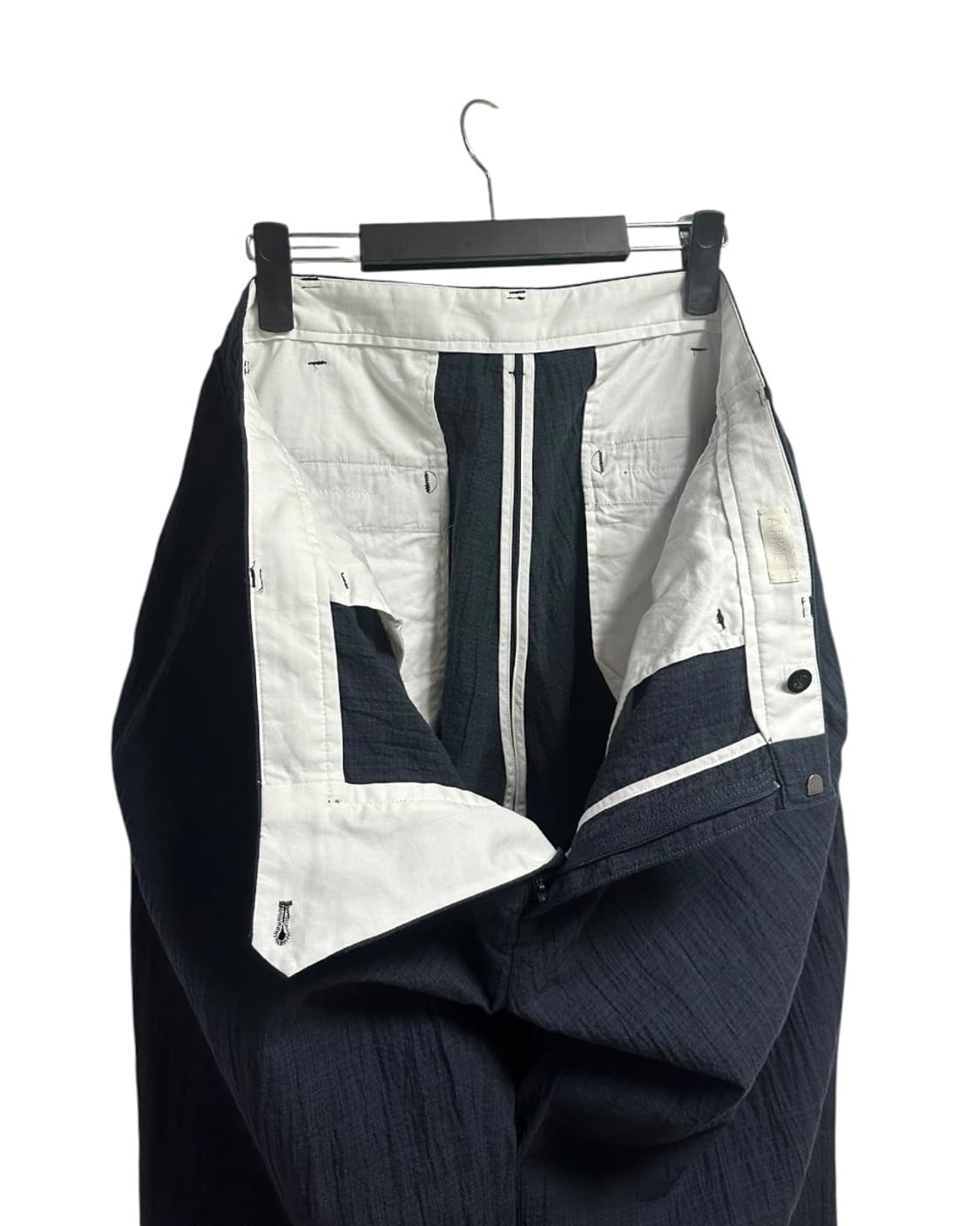 아르켓(ARKET) 네이비 체크 린넨 크링클 팬츠 54(36)size 상품이미지6