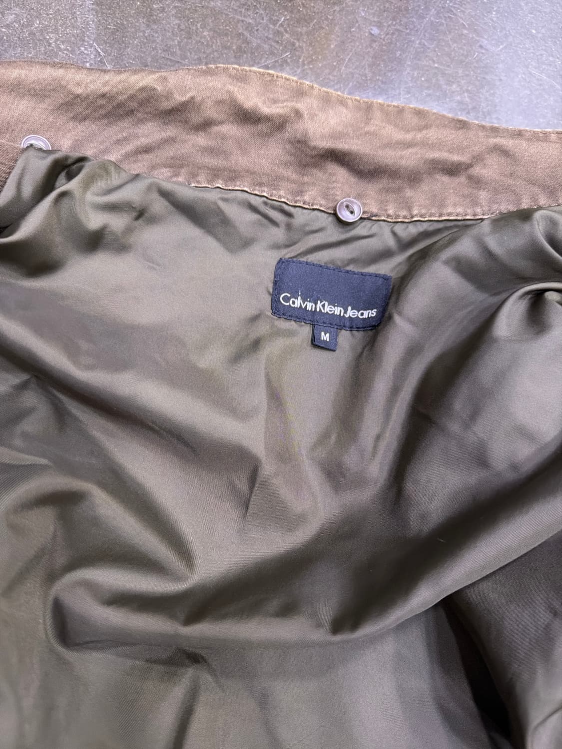 캘빈클라인 진스 빈티지 필드자켓 브라운 M 상품이미지9
