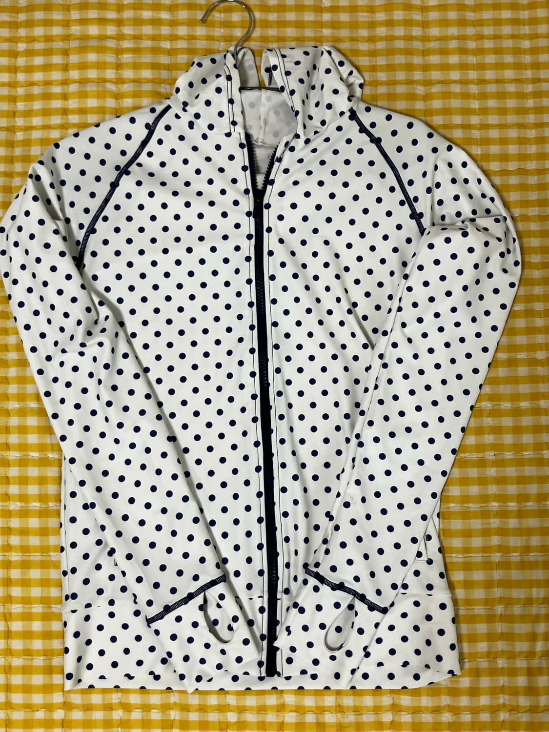 도트 후드집업/ Dot hood zipup 상품이미지6