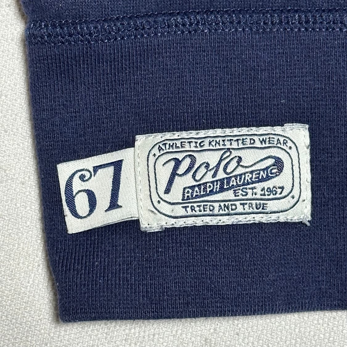 M 폴로랄프로렌 빅로고 네이비 맨투맨 상품이미지5