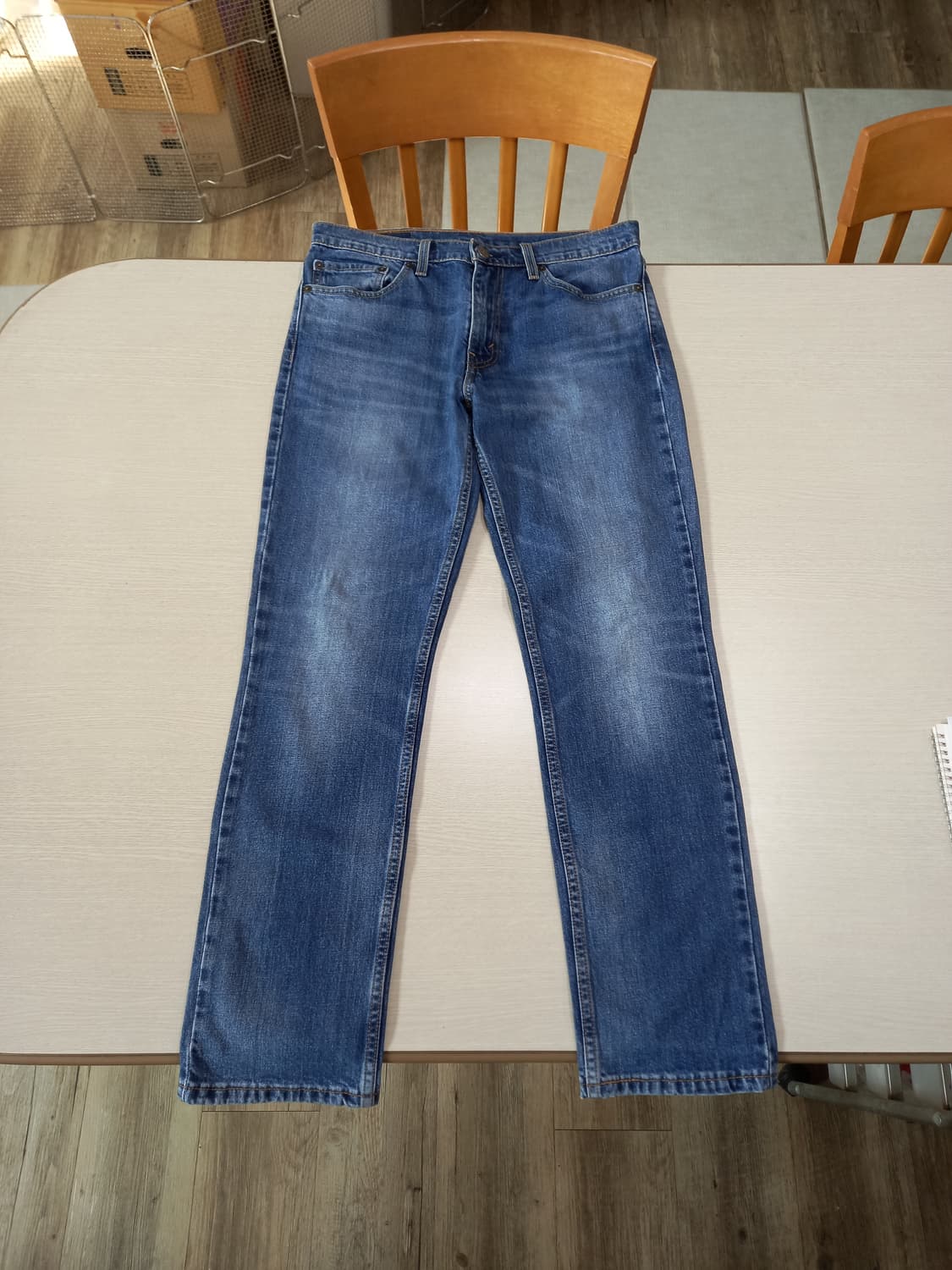 32 리바이스511 워싱 스판 슬림일자진 32-254 상품이미지1