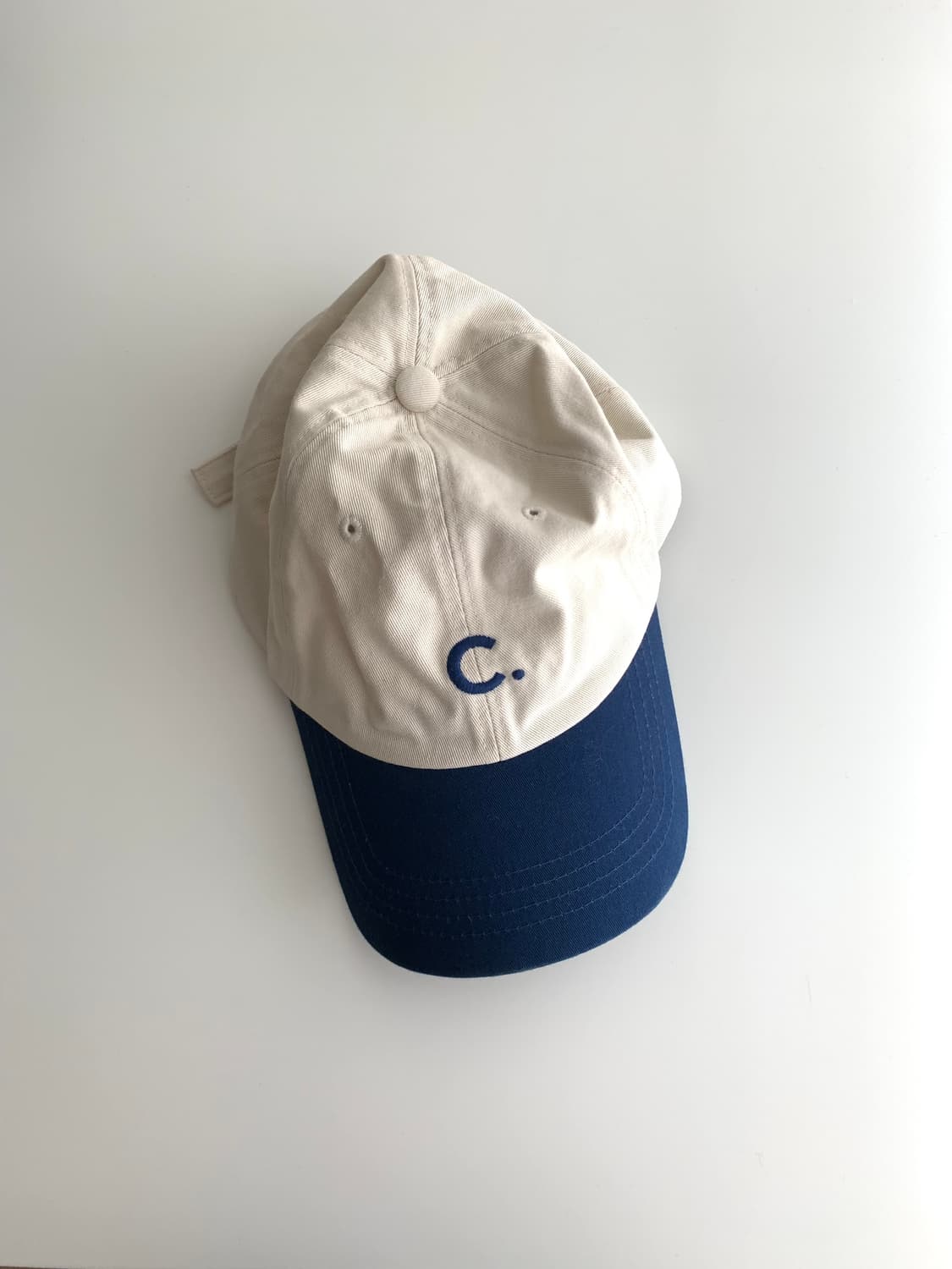 Clove 네이비 배색 볼캡 상품이미지1