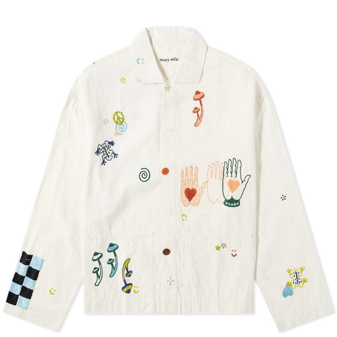 Story mfg Nice Trip Short On Time jacket 상품이미지1