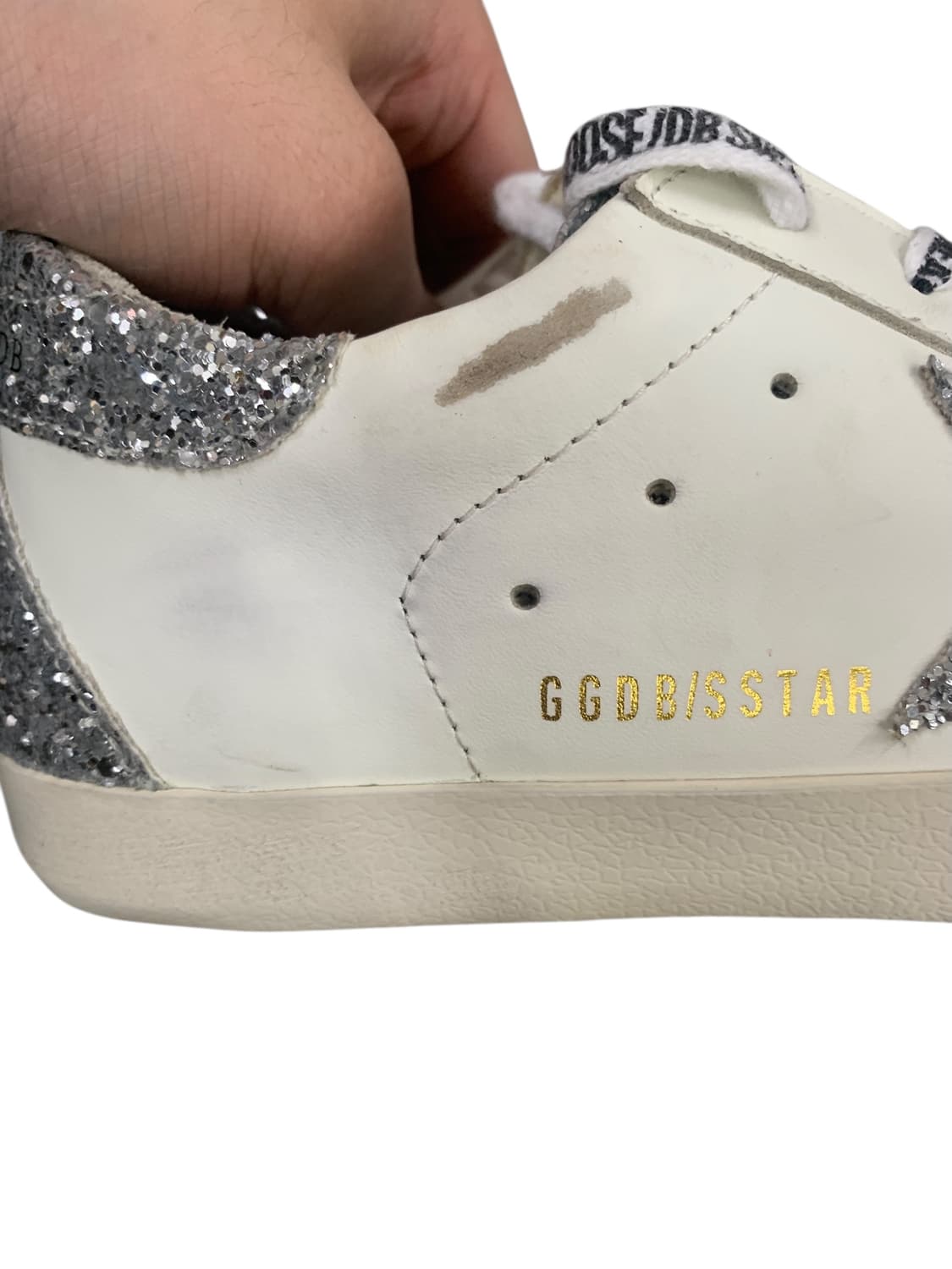골든구스 슈퍼스타 화이트 글리터 스니커즈 36(230) (gr-3302) 상품이미지8