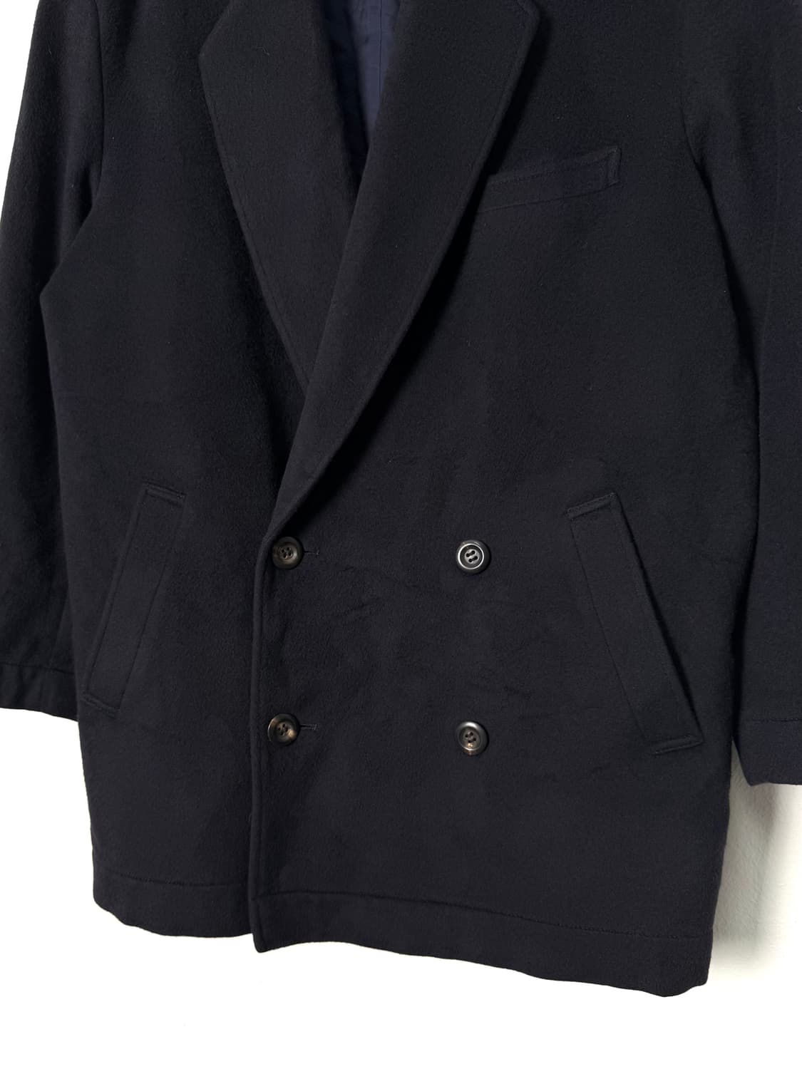 vintage cashmere half coat 상품이미지2