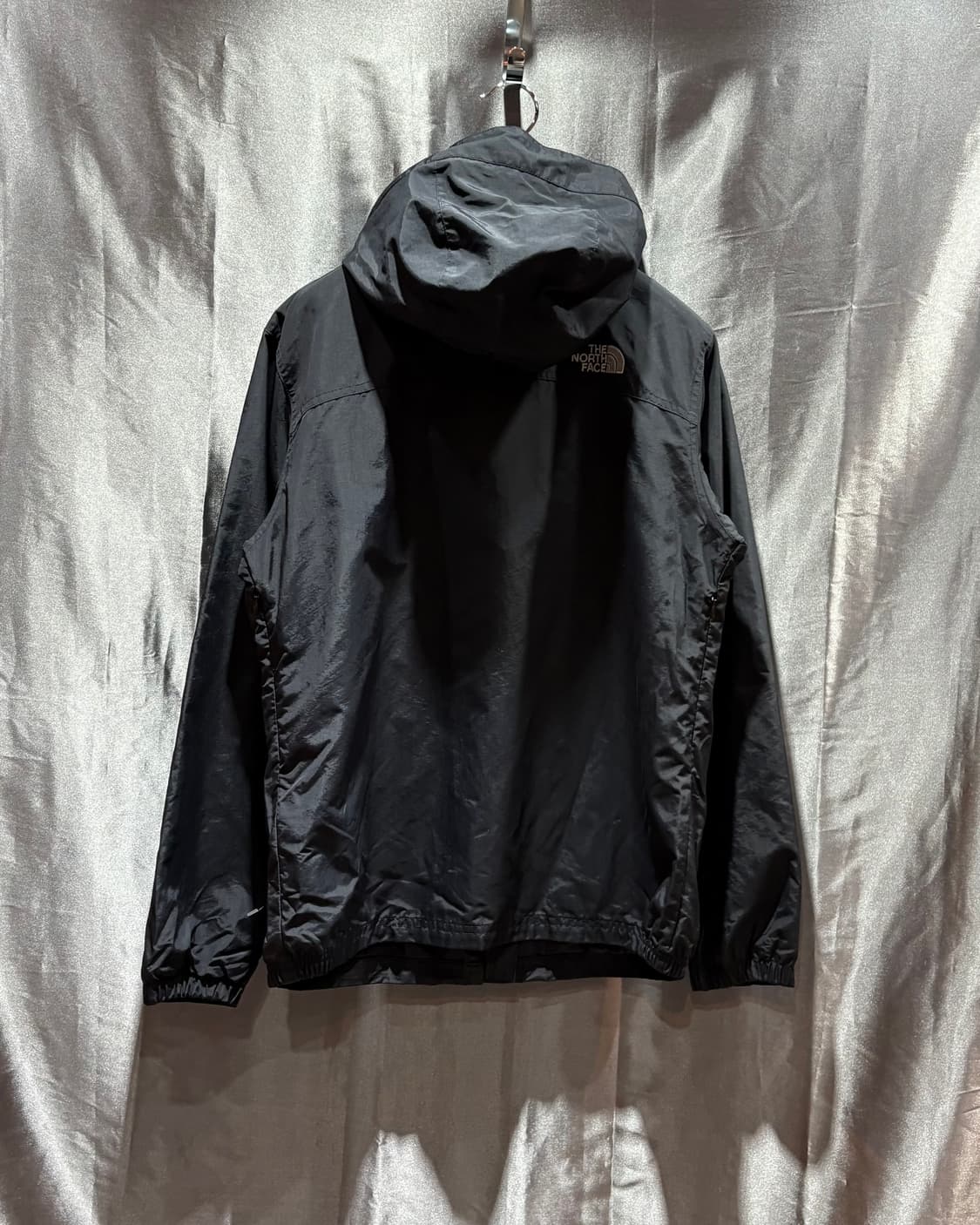 S 노스페이스 블랙 후드 바람막이 상품이미지2