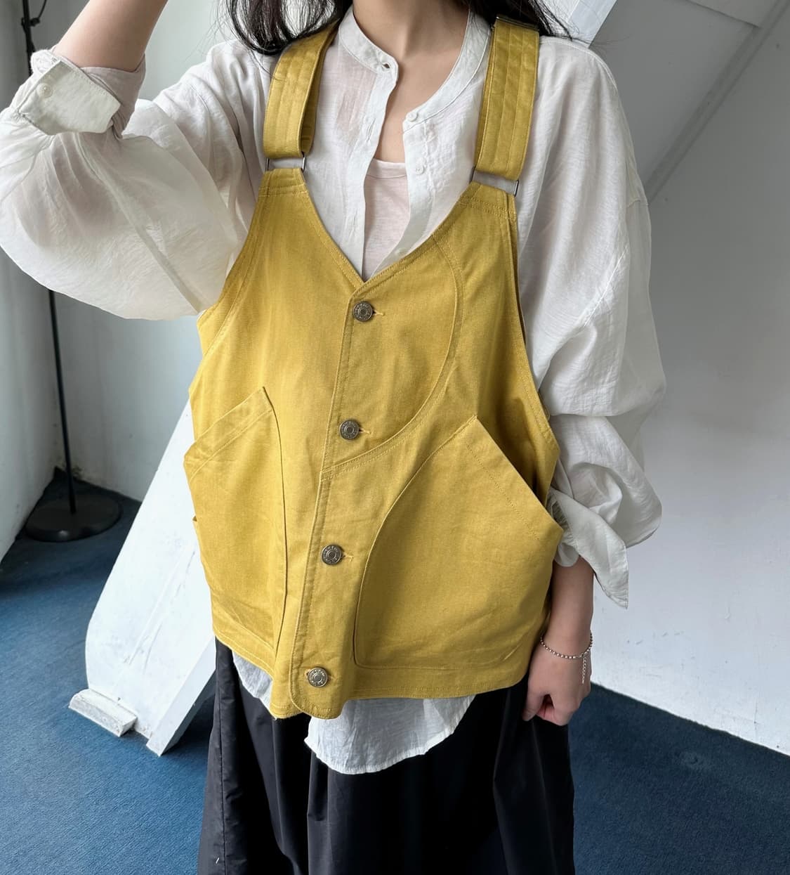 Utility design 65/35 design vest 상품이미지1