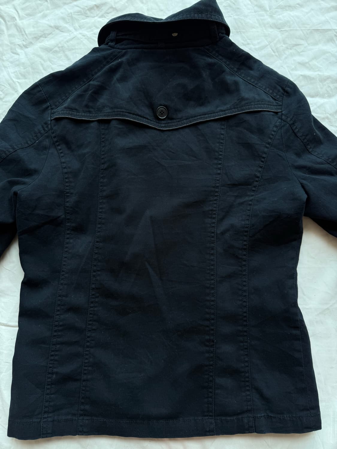 블랙 버튼 디테일 자켓 상품이미지8