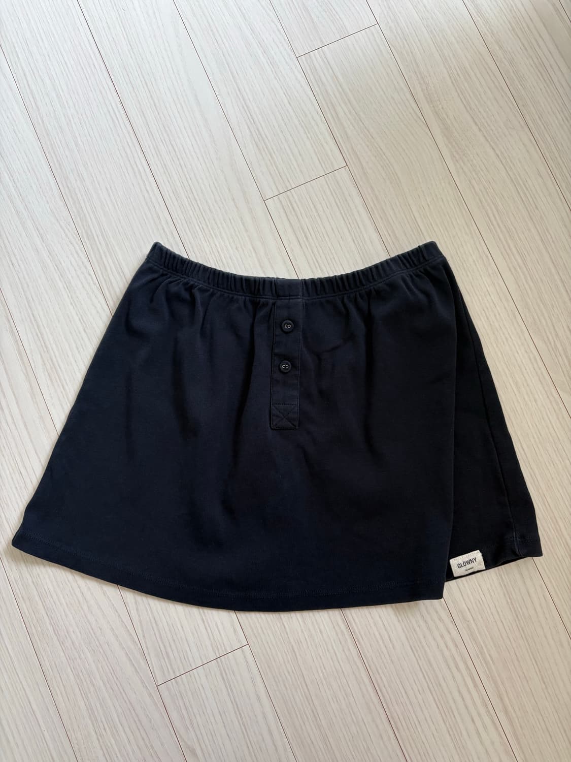 글로니 Glowny 스커트 Button Fly Mini Skirt 상품이미지1
