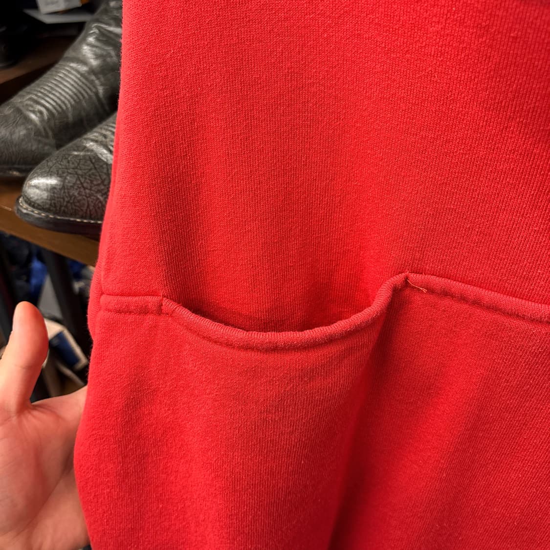 90s 오리지널 USA EMT 디페인더 워크 반집업 스웻셔츠 N1224 상품이미지6