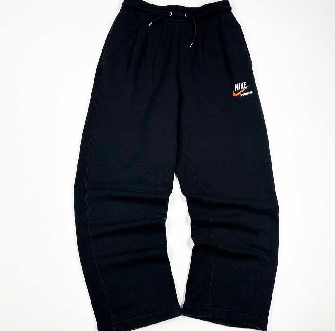 나이키 퓨추라 블랙 와이드 츄리닝 바지 (S) 상품이미지3