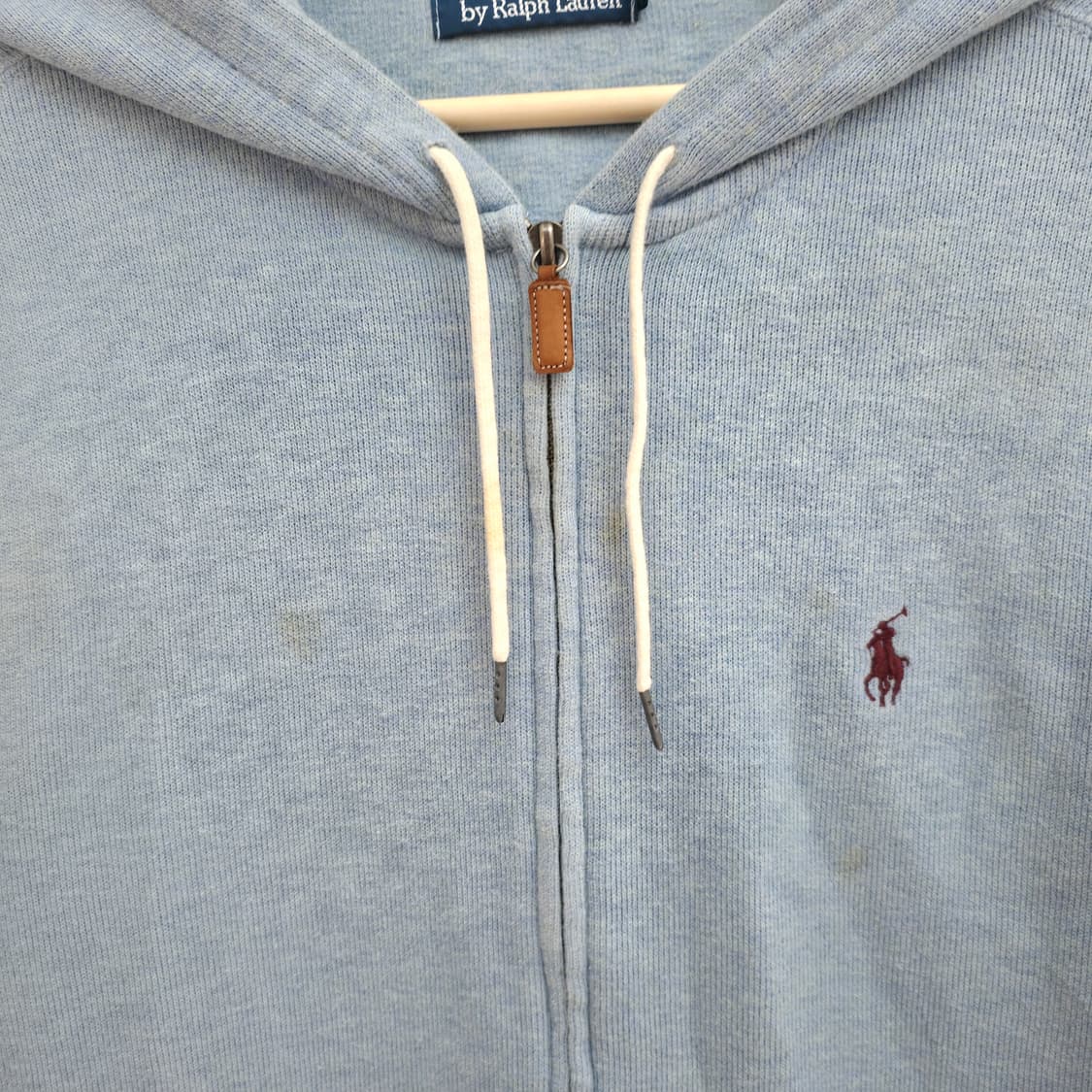 [L] 폴로 랄프로렌 스카이블루 후드집업 상품이미지4
