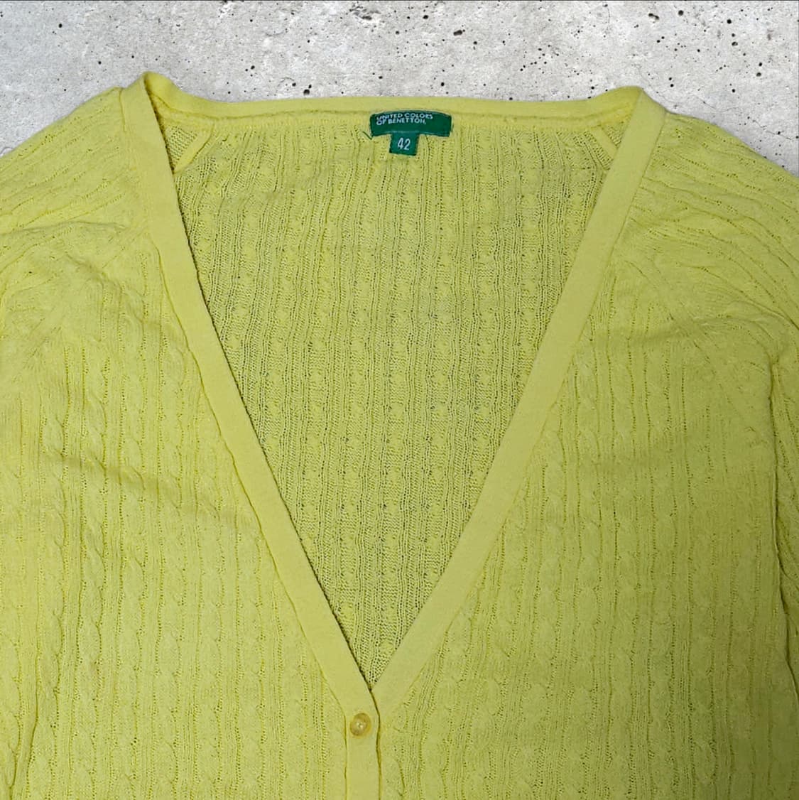 베네통 가디건 (85/XS) 상품이미지2