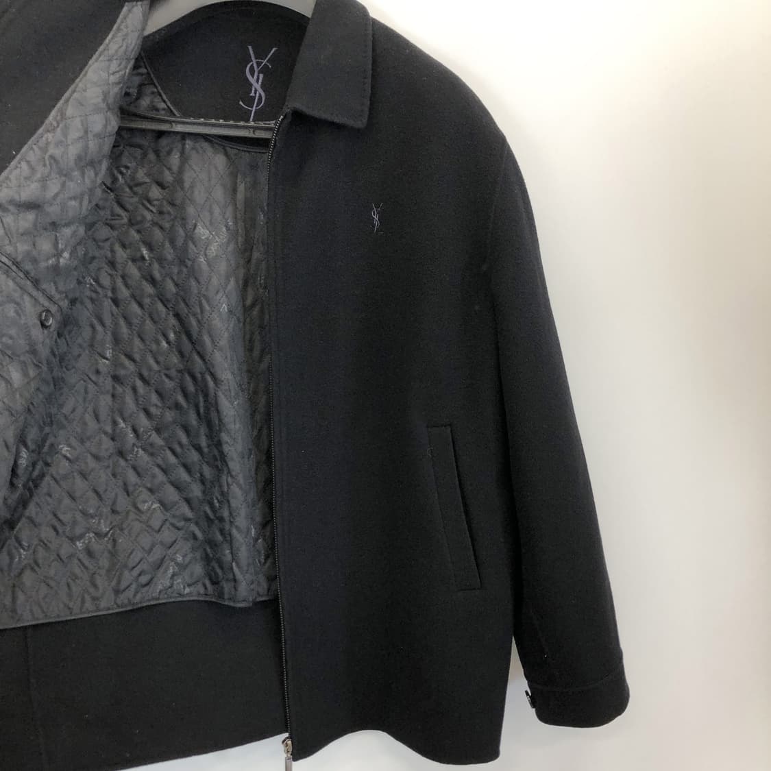 YSL 입생로랑 모직 블루종 L  상품이미지5