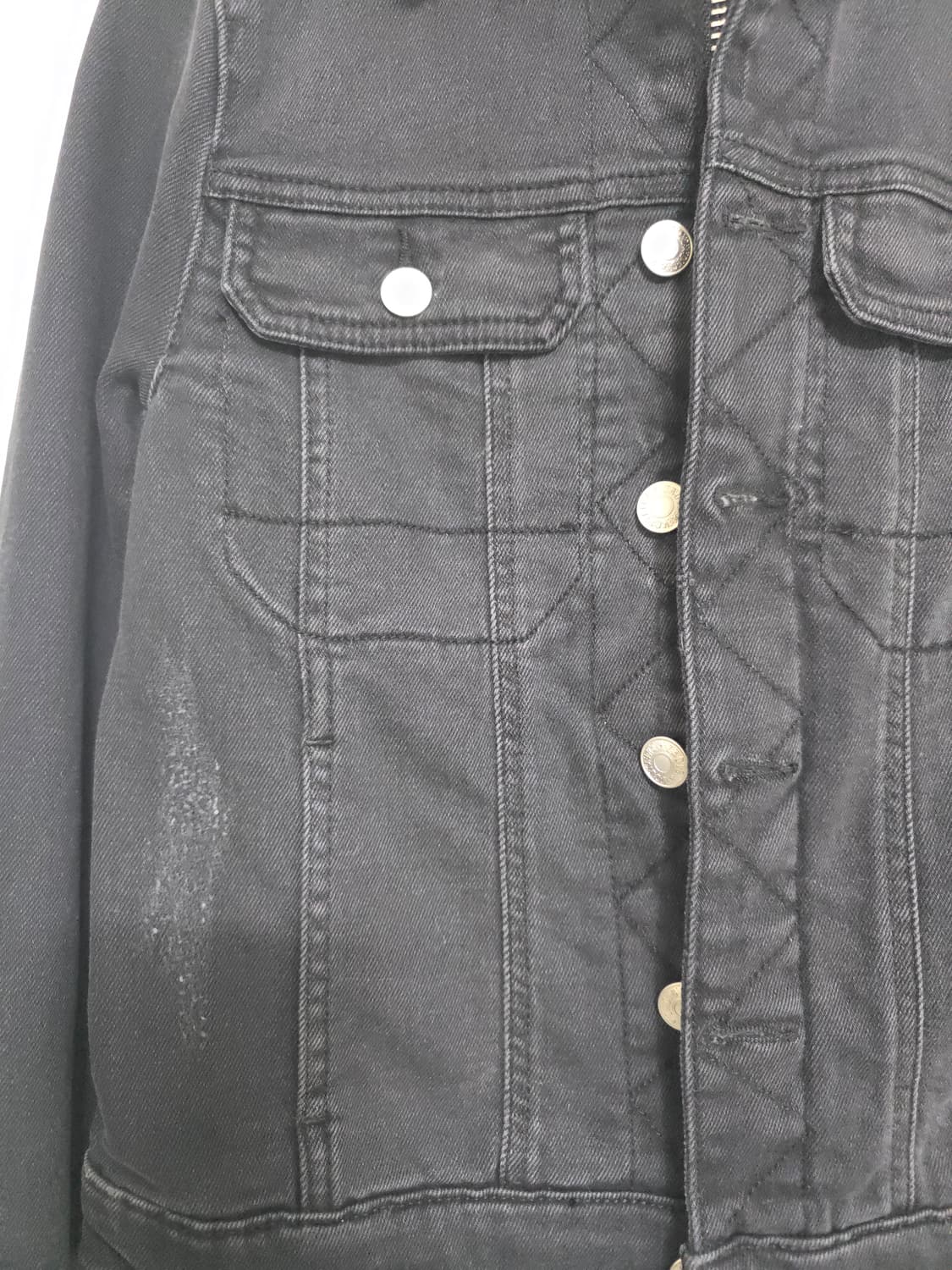 ZADIG & VOLTAIRE 블랙 데님 자켓 XS 상품이미지3