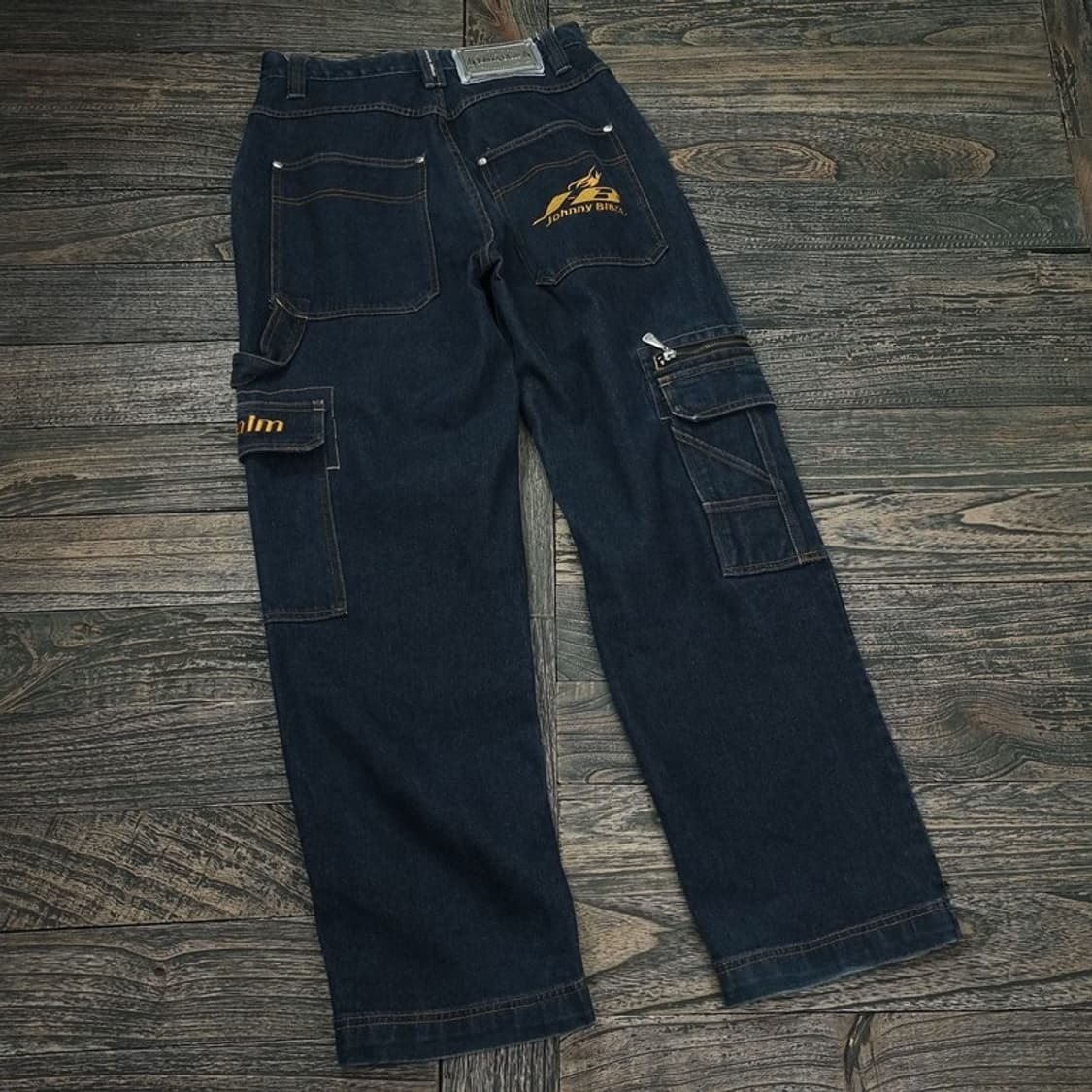 [조니블레이즈] 90's 올드스쿨빈티지 카펜터 카고 데님팬츠 P01187 상품이미지1
