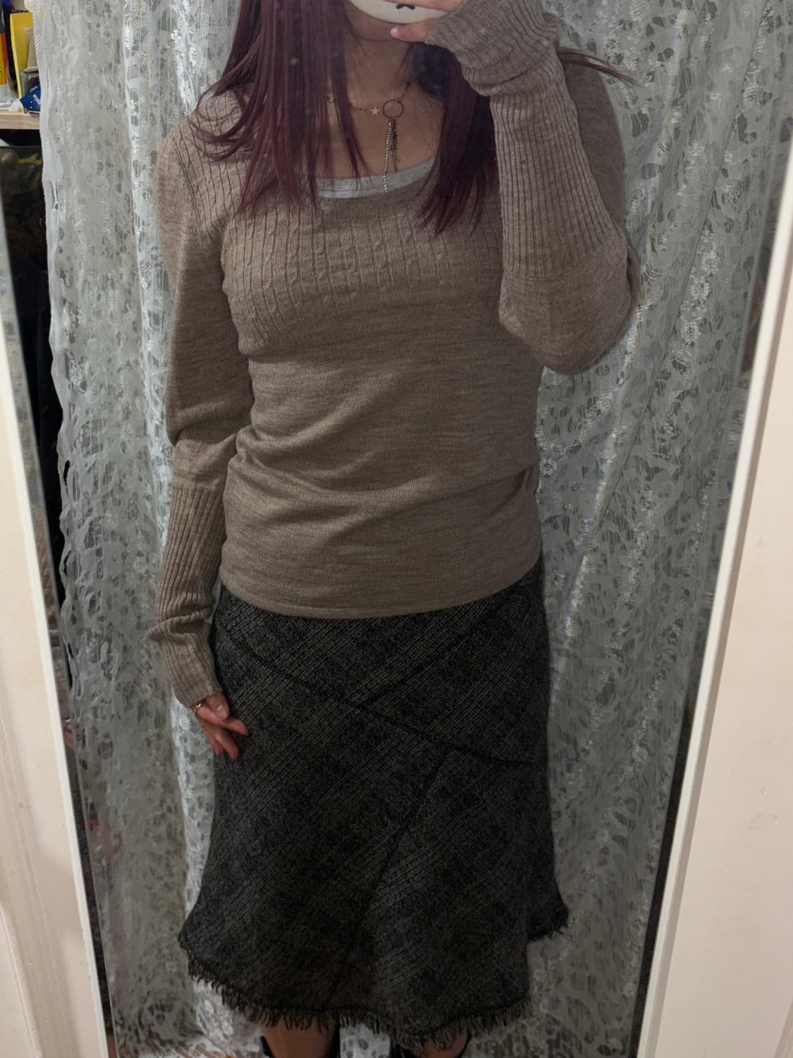 브라운 니트 상품이미지7