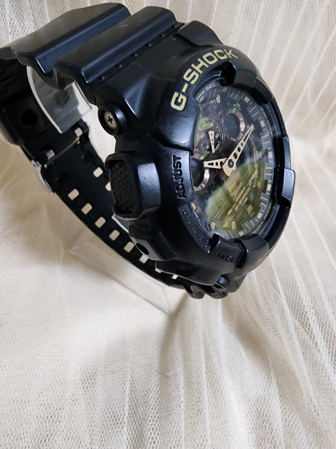 카시오 지샥 카모 GA-100CF  우레탄 시계 상품이미지4