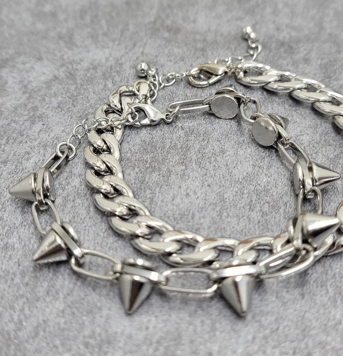 stud bracelet set 상품이미지1