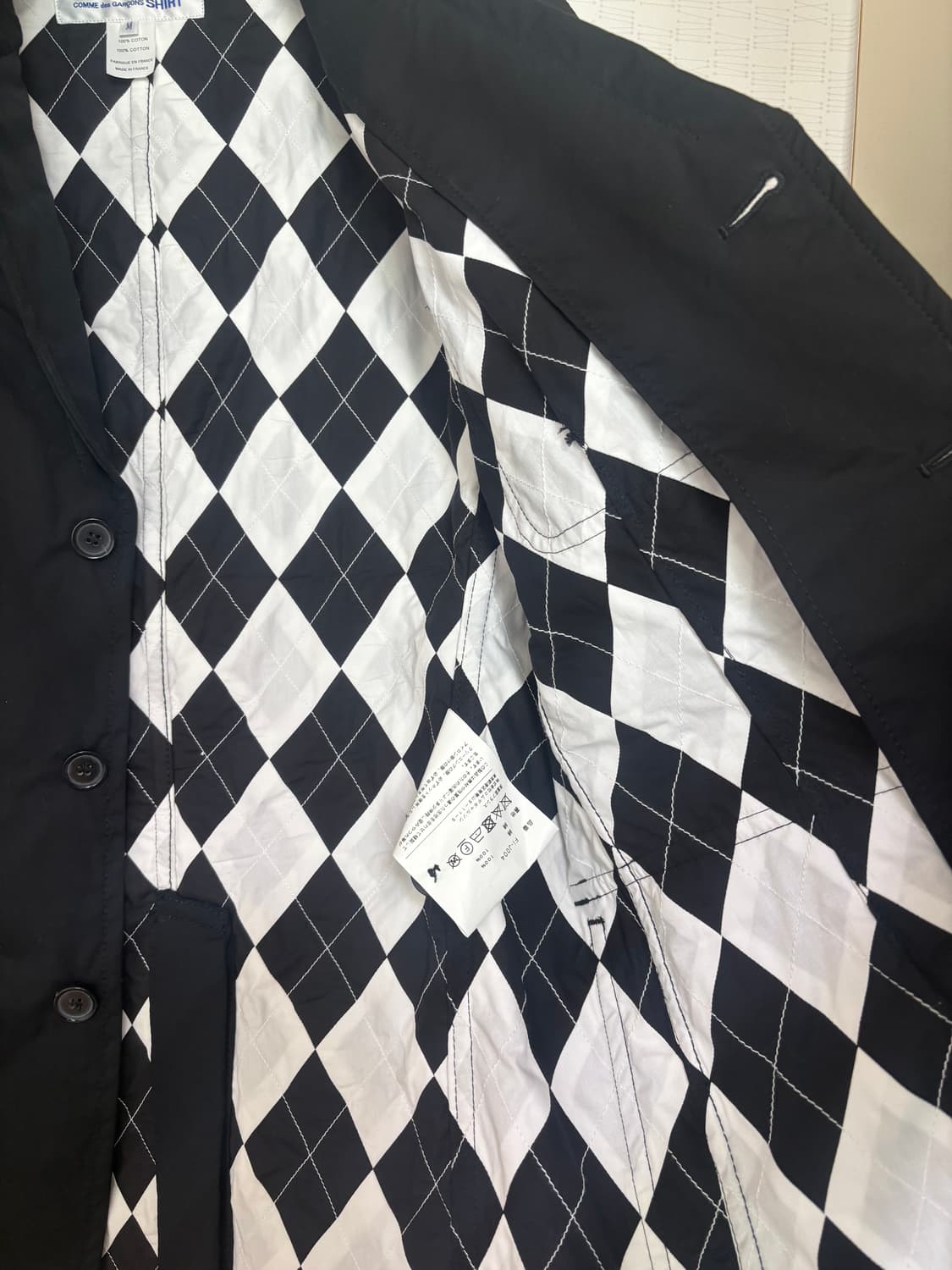 꼼데가르송 셔츠 자켓 블레이저 M 상품이미지7