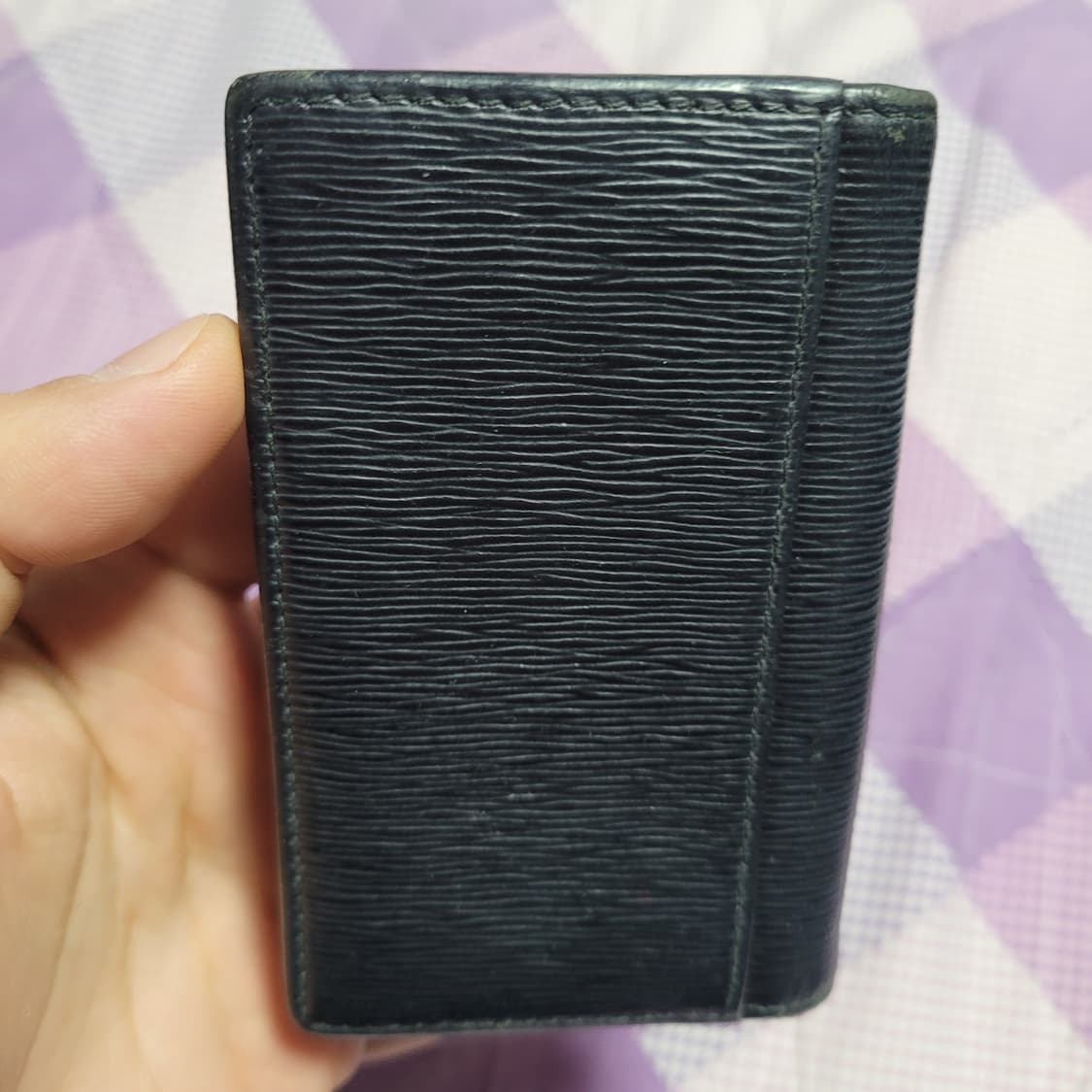 정품 프라다 사피아노 삼각로고 카드지갑 상품이미지4