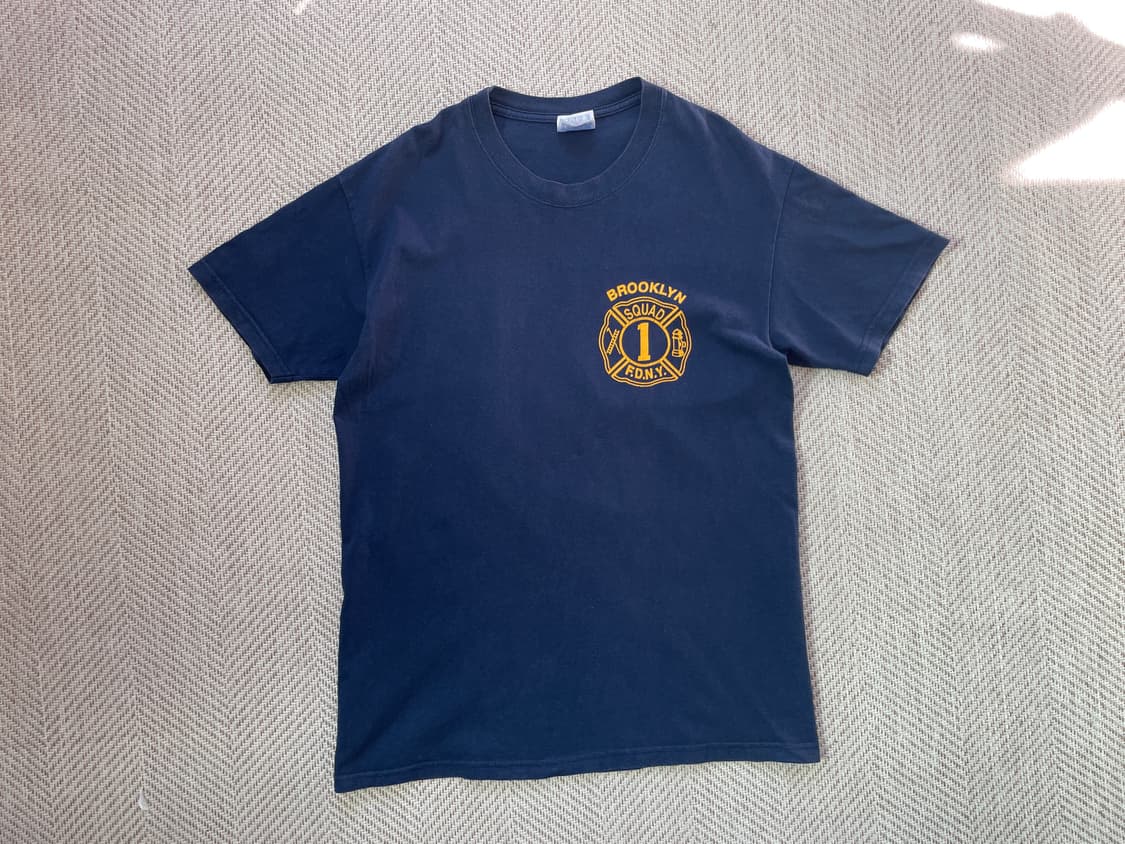 Hanes fdny squad co 1 소방국 반팔티셔츠 상품이미지3