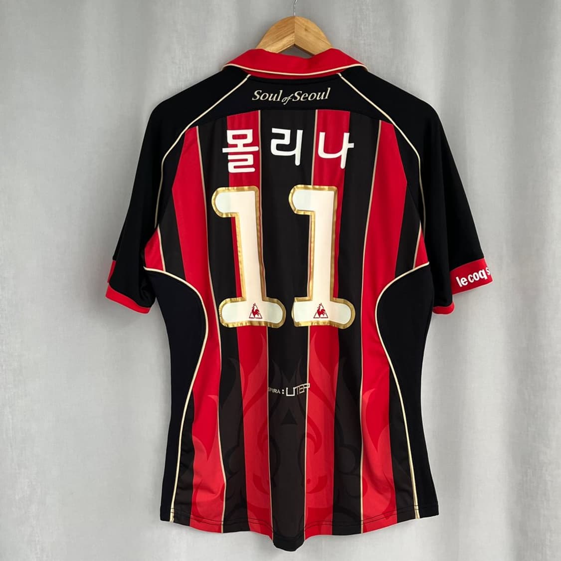 르꼬끄 FC서울 반팔 축구 유니폼/몰리나/#3994 상품이미지2