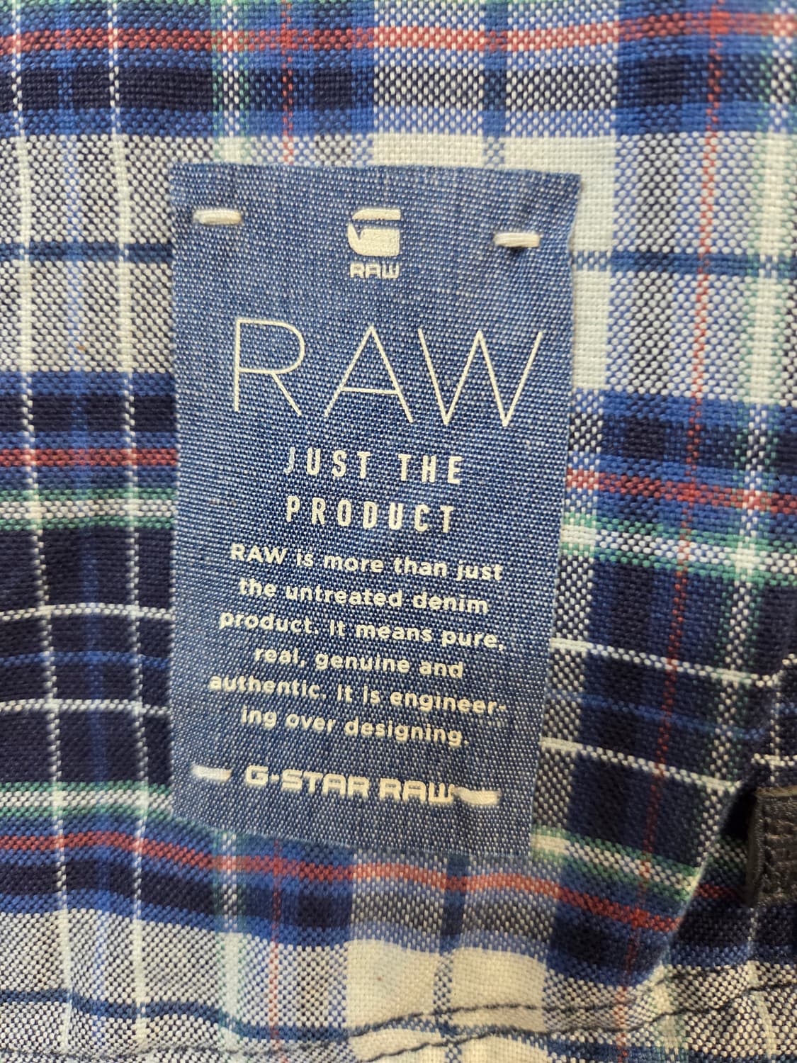 G-Star RAW 체크 롤업 점프수트(S) 상품이미지3