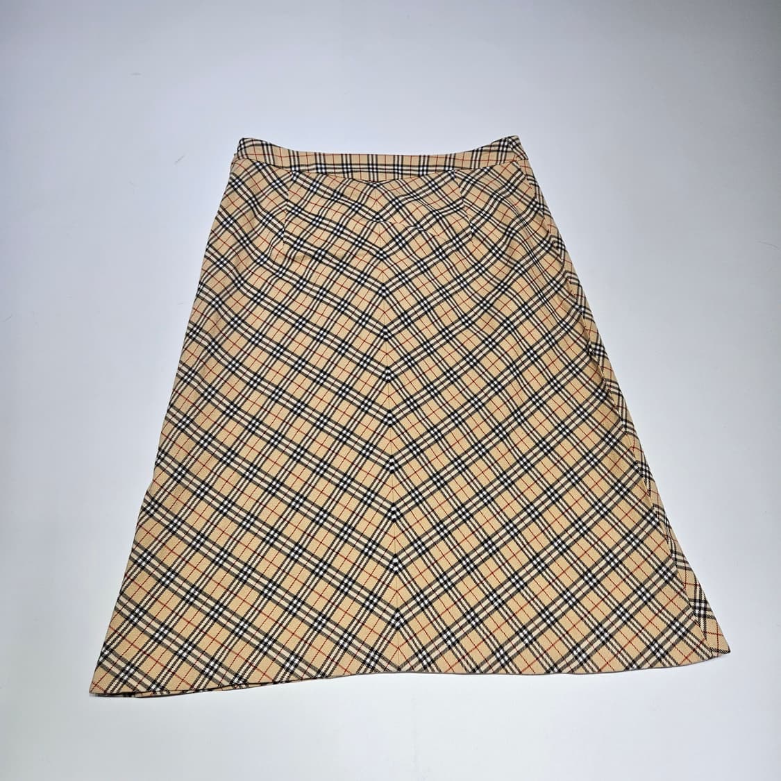 버버리 체크 스커트[36] 상품이미지3