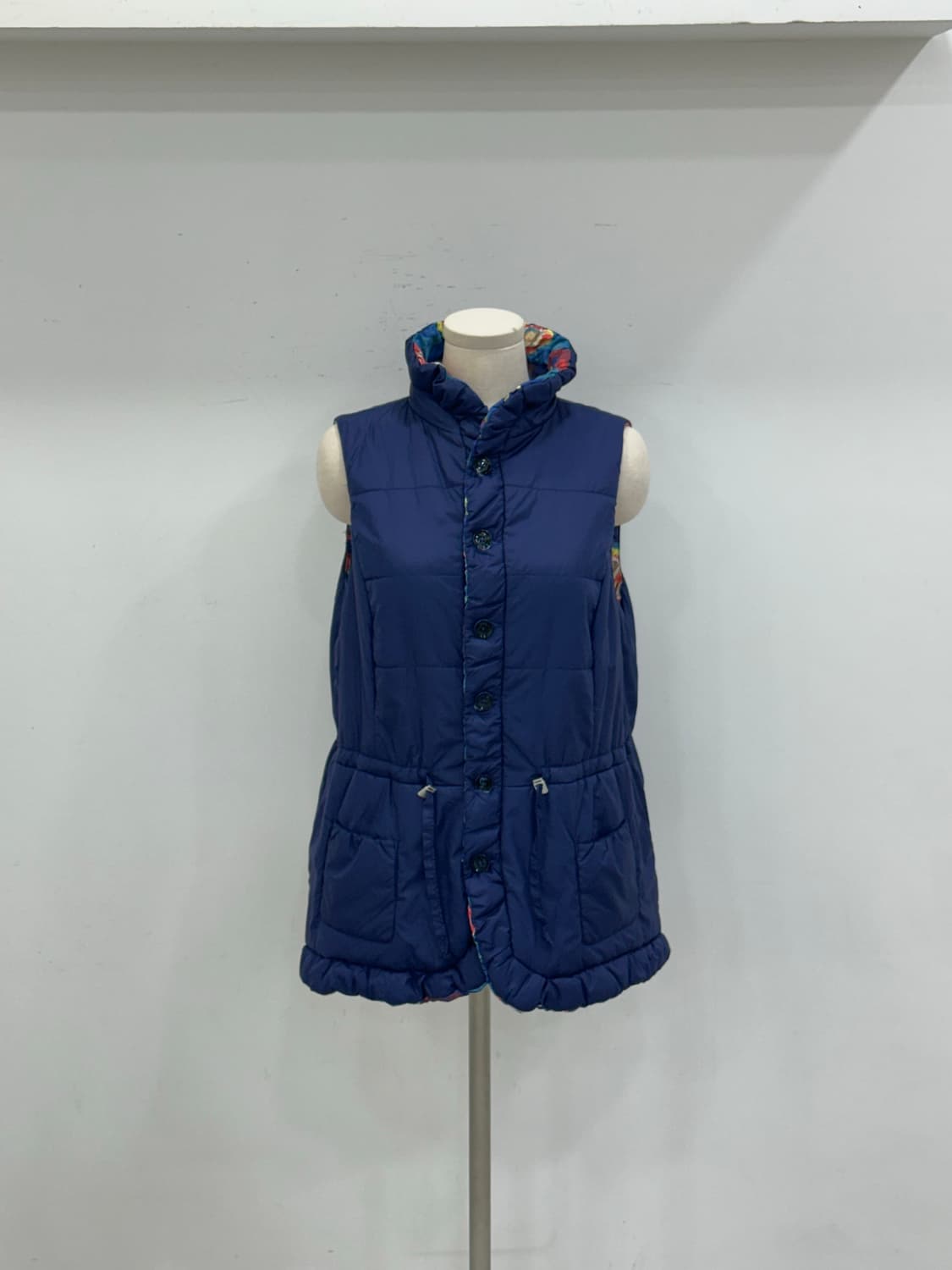 오일릴리 양면 패딩 조끼 상품이미지5