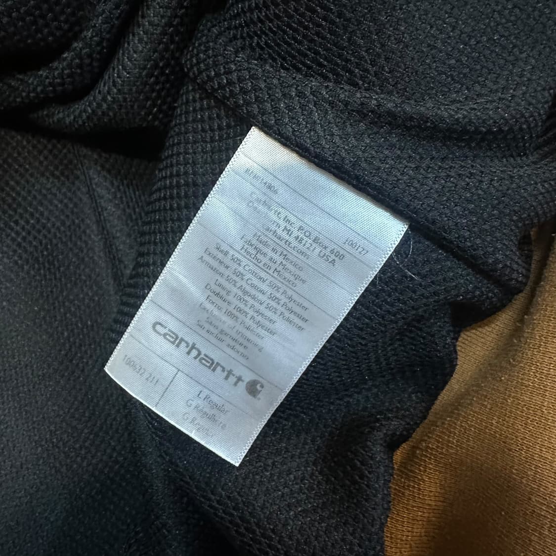 칼하트 레인디펜더 후드 집업 상품이미지5