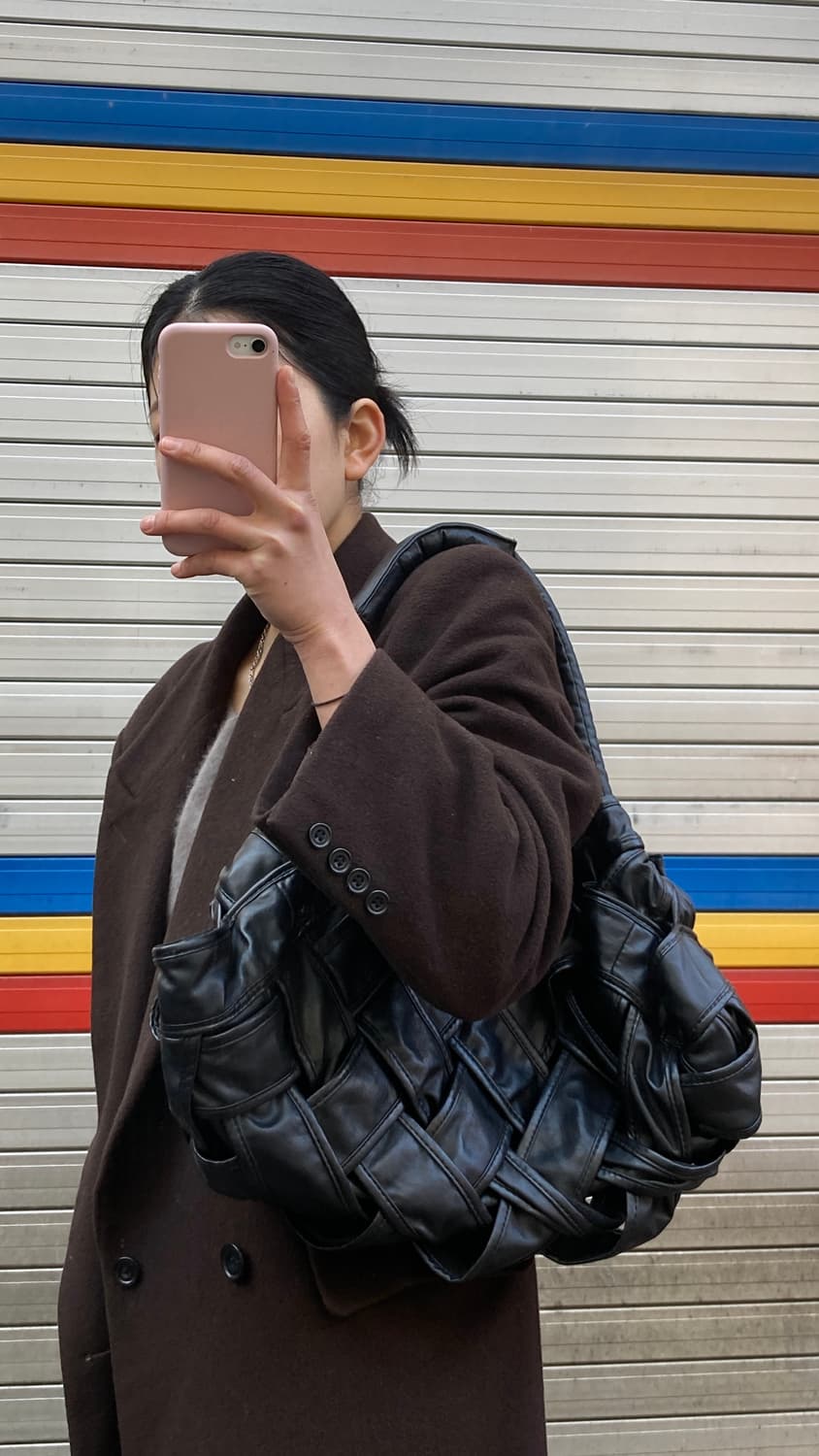 보테가베네타 느낌 빈티지 위빙백 상품이미지1