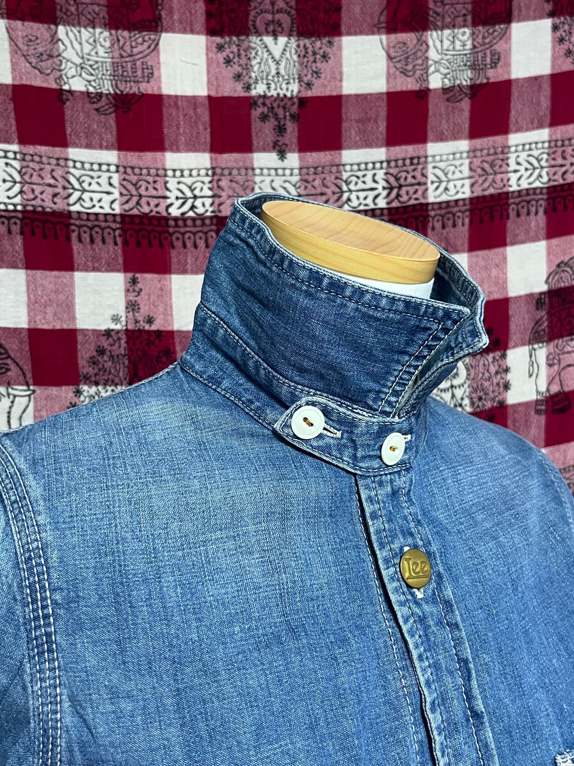 Lee 데님 셔츠 원피스 상품이미지5