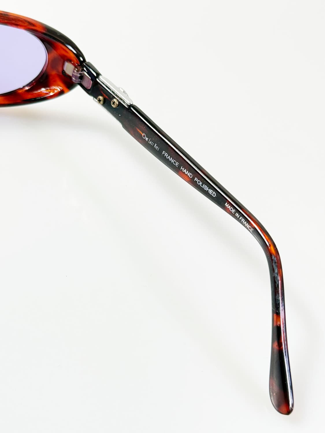 90s One Last Kiss 레오파드 오벌 틴트 빈티지 선글라스 상품이미지7