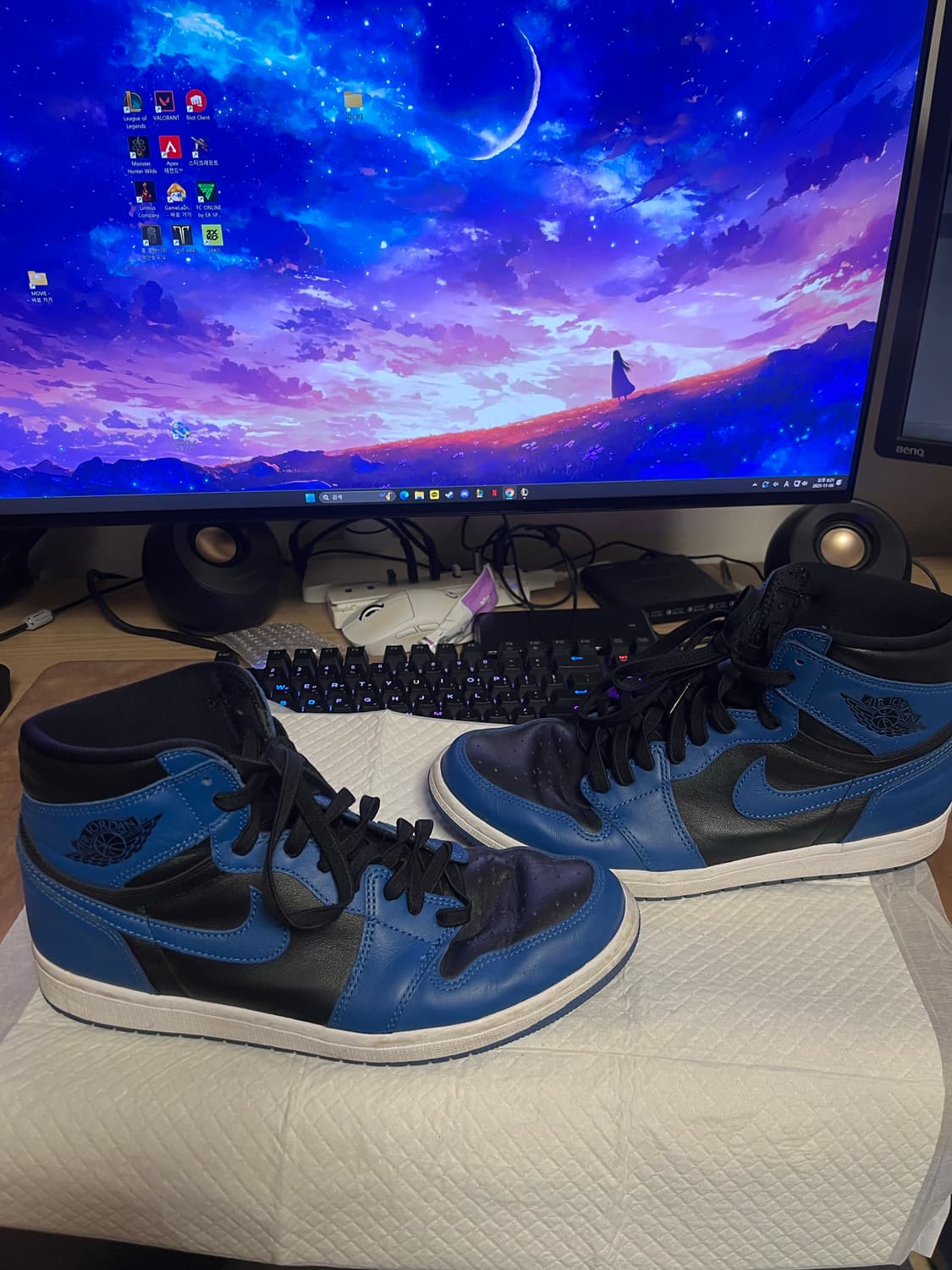 나이키 조던 1 하이 마리나 블루 285 상품이미지2