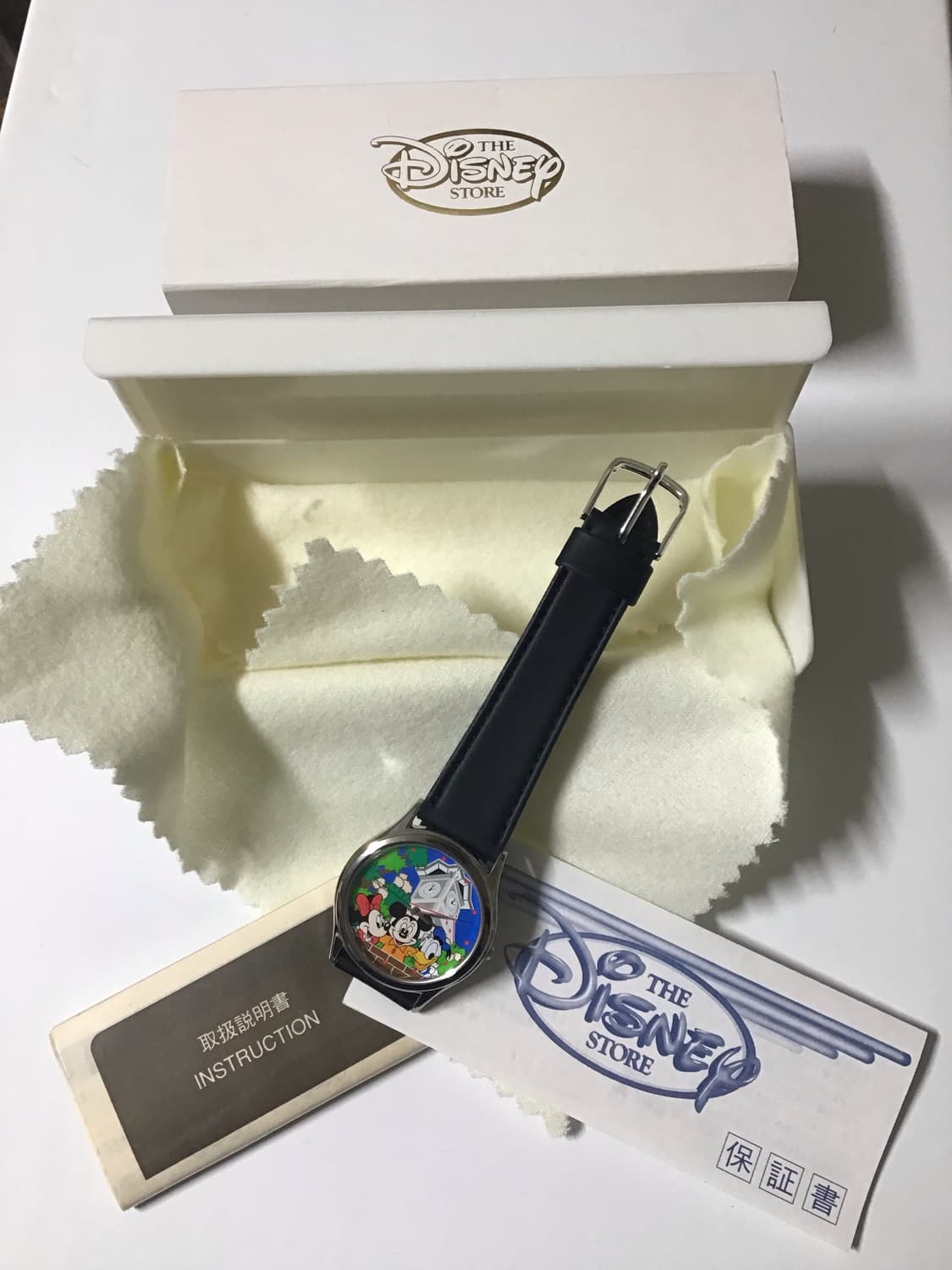 (빈티지) 일본삿포로디즈니 스토어 한정 손목시계 상품이미지2