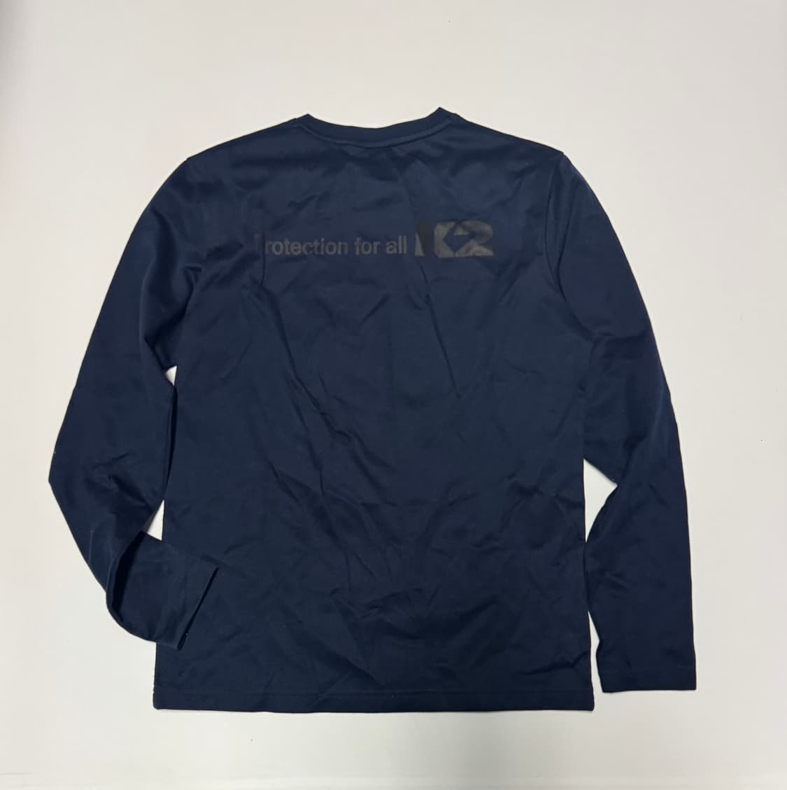 케이투 K2 스펠아웃 기능성 긴팔티 M 네이비 상품이미지2
