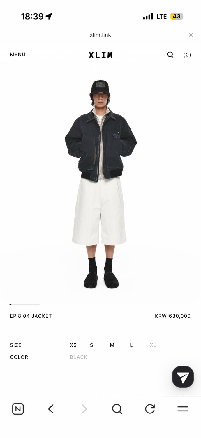 엑슬림 EP 8 04 JACKET 데님자켓  상품이미지1