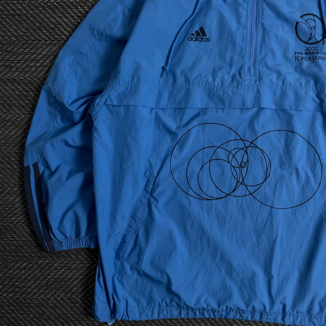 아디다스 2002 월드컵 빅로고 우븐 아노락 웜업 y 3117 상품이미지4