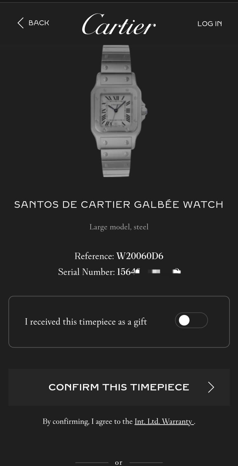 까르띠에 산토스 갈베 라지 스틸 쿼츠 상품이미지6