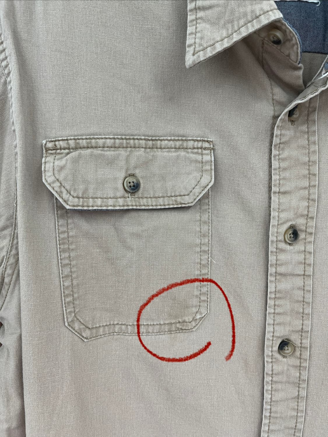 랭글러 코튼 워크 반팔 셔츠 상품이미지10