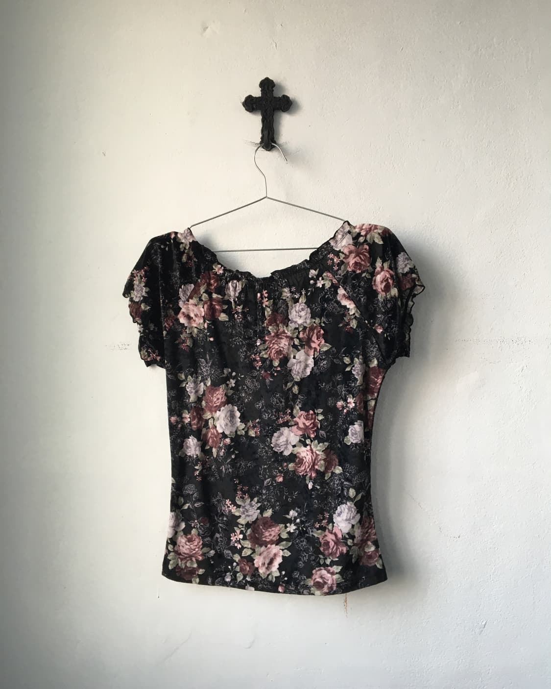 Flower pattern blouse 상품이미지2