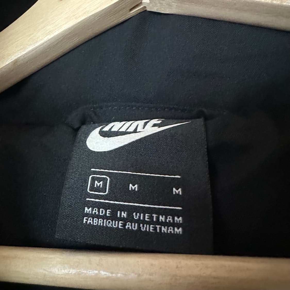 우먼M 나이키 쉐르파 퍼 자켓 블랙 상품이미지3